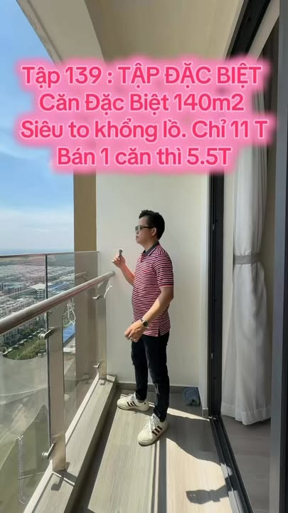 Căn hộ Masteri Centrel Point Bình Thạnh 140m² view đẹp