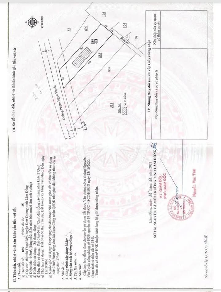 Đất nền Phạm Ngọc Thạch Đơn Dương 410m² 2.7 tỷ - Sổ đỏ chính chủ!