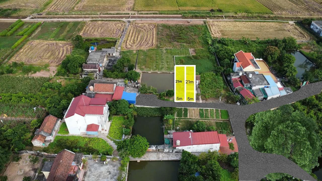 Đất nền 100m² - Gần UBND Hoành Sơn, Nam Định - Giá chỉ từ 7xx triệu