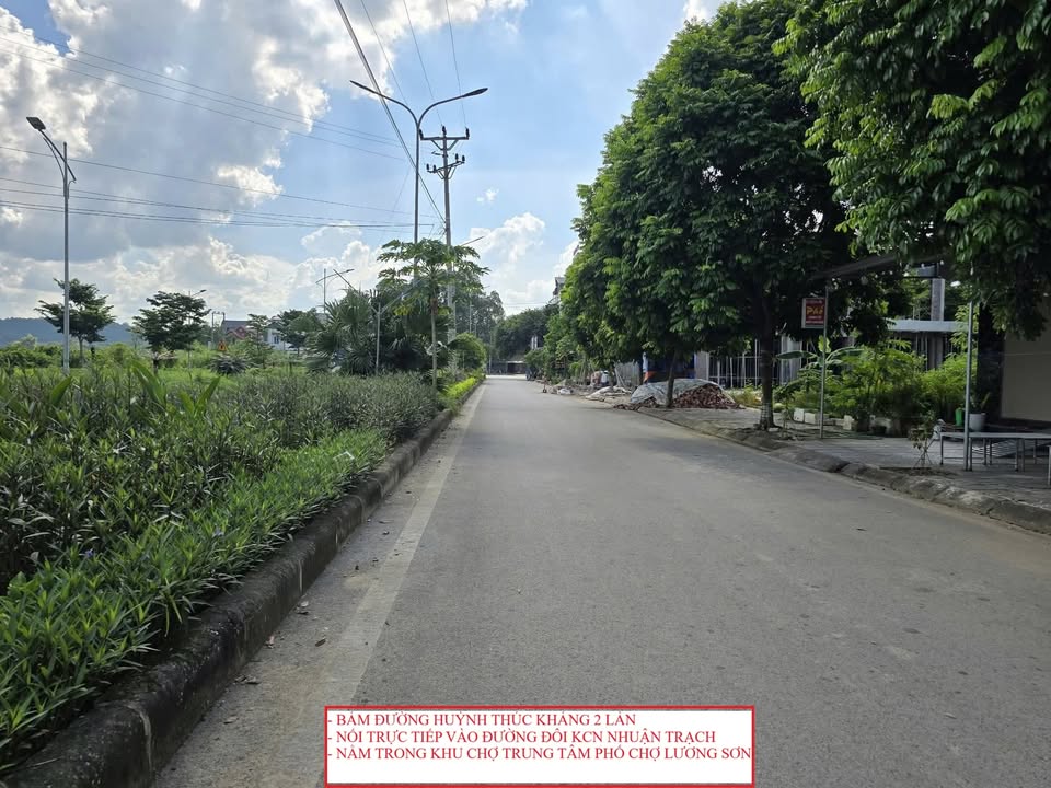 Mặt Tiền Kinh Doanh Huỳnh Thúc Kháng, Lương Sơn 77.5m² - Giá Tốt