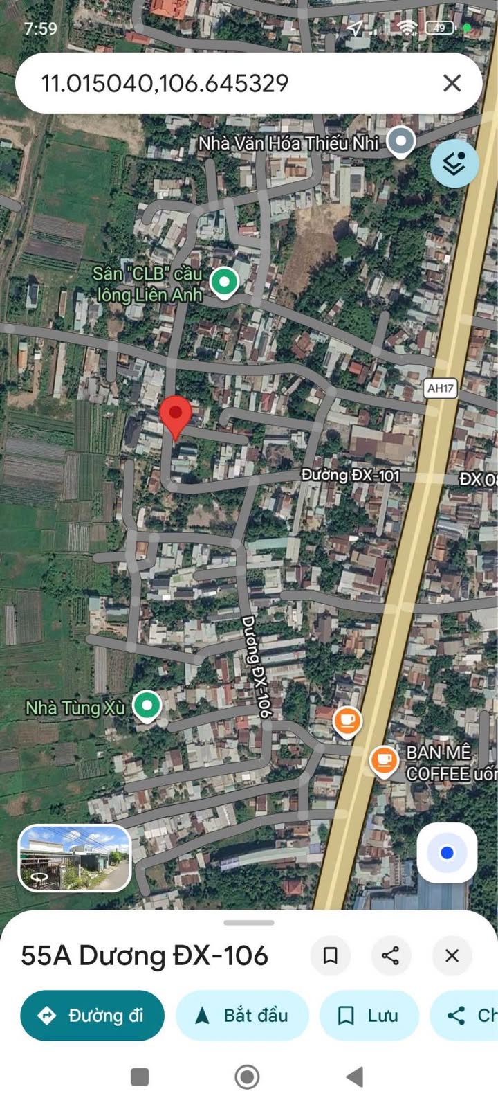 Đất nền Tương Bình Hiệp, Thủ Dầu Một 95m² - Đường to ô tô