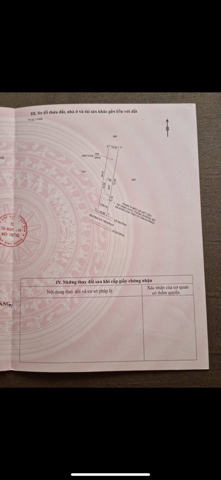 Đất Mặt Tiền DT750 Bàu Bàng - 720m² Kinh Doanh Sầm Uất