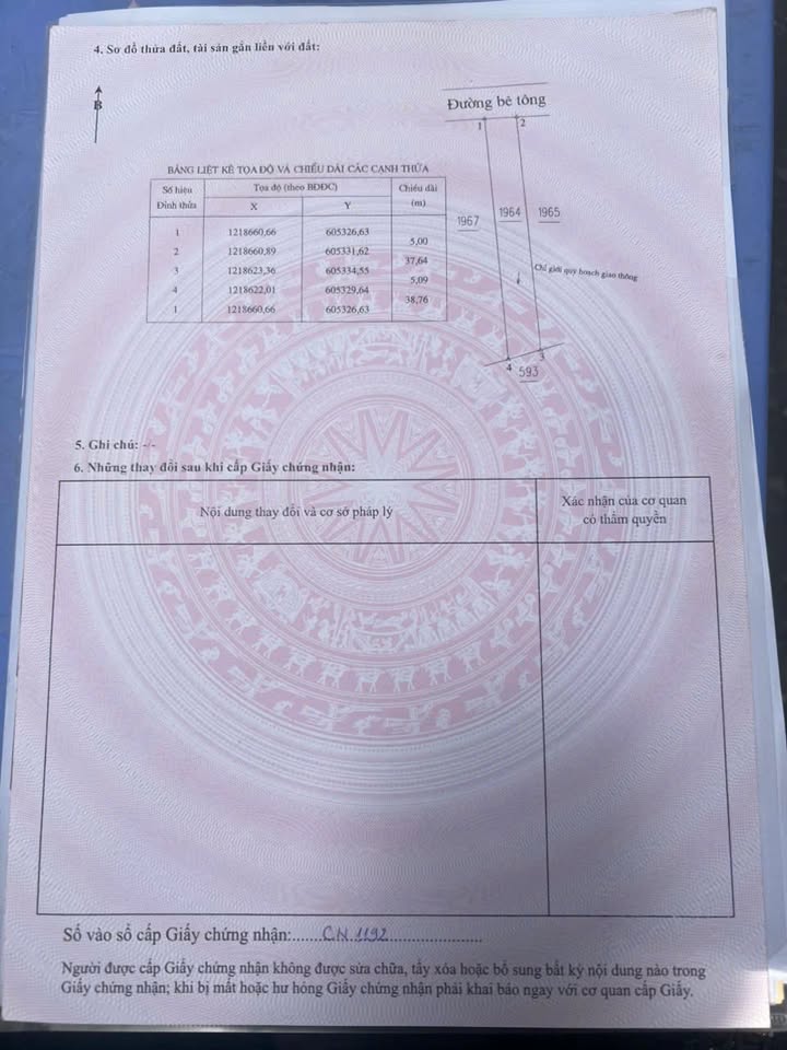 Đất Nền Tân Vĩnh Hiệp 190m² Sổ Đỏ - Giá 2.2 Tỷ Chính Chủ