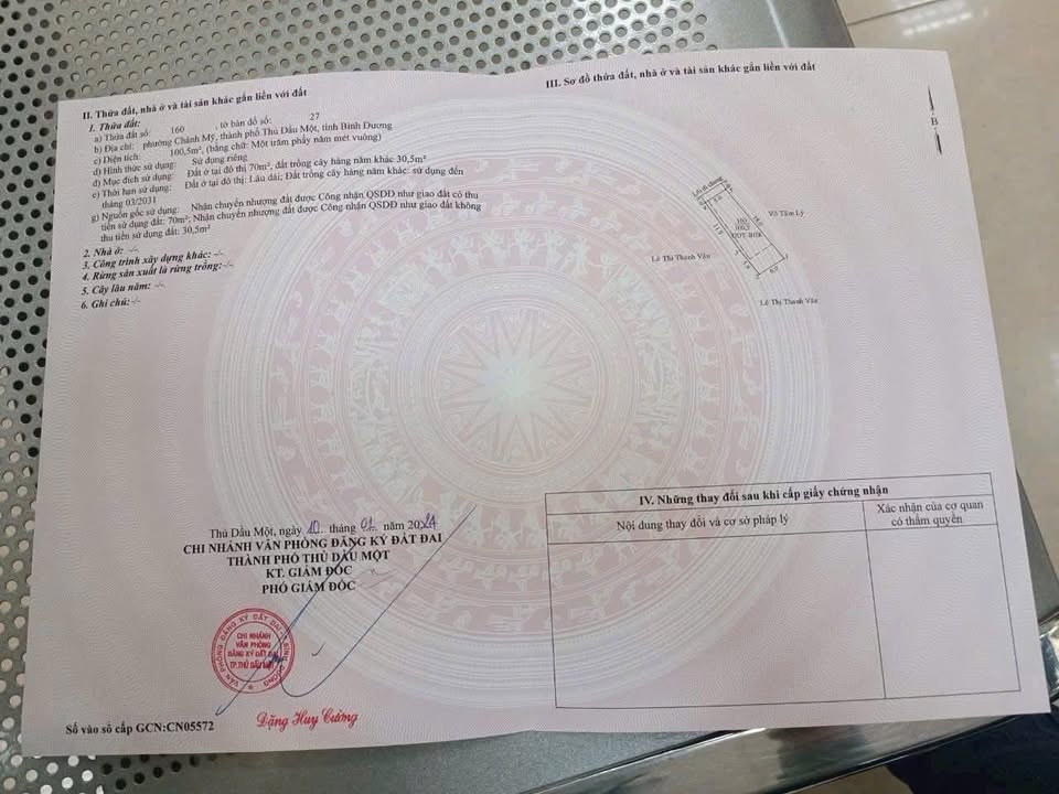 Đất Vườn Chánh Mỹ 340m² - Giá Đầu Tư 2 Tỷ, Sổ Hồng Thổ Cư