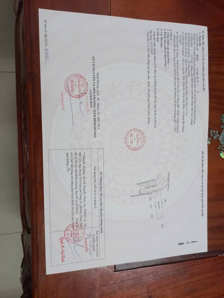 Đất nền Dĩ An 117m² giá 5.5 tỷ - Đất thổ cư 100% tiềm năng kinh doanh!