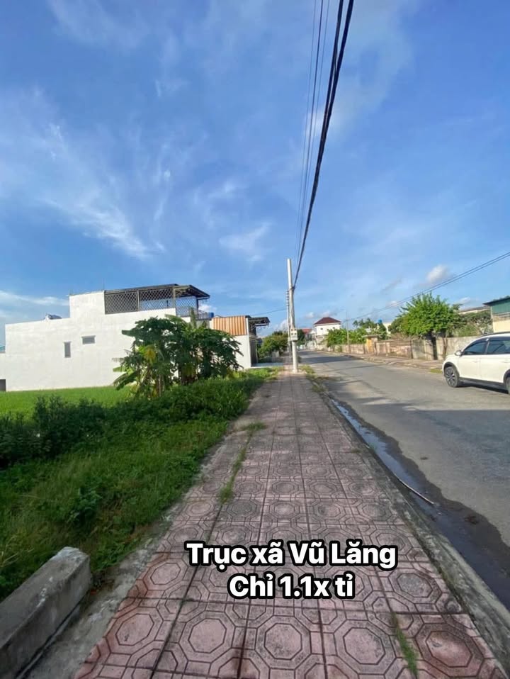 Đất nền Vũ Lăng, Tiền Hải 120m² – Sổ đỏ chính chủ, xây dựng ngay!