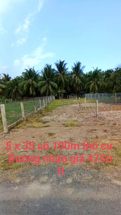 Đất Nền Cao Lãnh Đồng Tháp - 175m² Hướng Tây Giá 475 Triệu