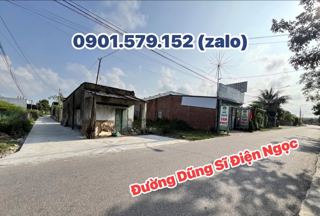 Đất nền Điện Ngọc 135m² - Đường Dũng Sĩ, Tiềm năng tăng giá!