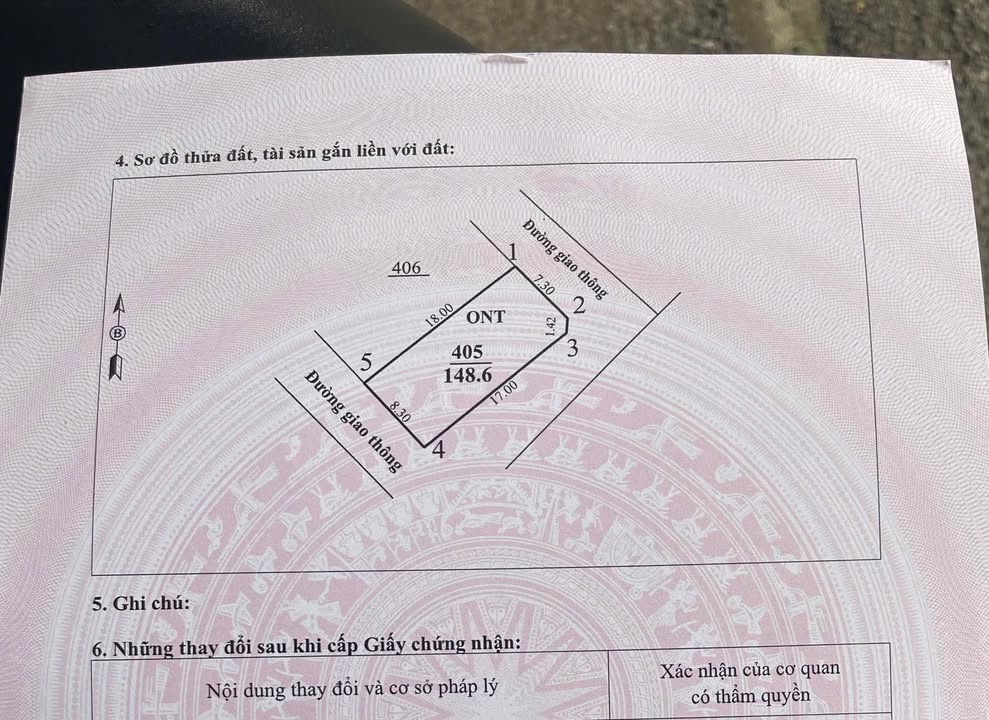Đất Nền Lâm Thao, Phú Thọ - 148.6m² Sổ Đỏ Sẵn, Giá Nhỉnh 1 Tỷ