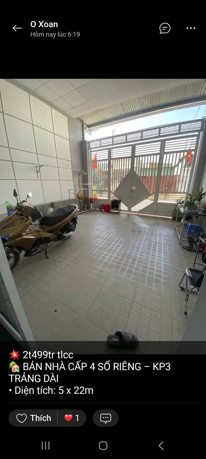 Nhà cấp 4 Trảng Dài Biên Hòa 110m² - Sổ hồng sẵn, ô tô tận cửa!