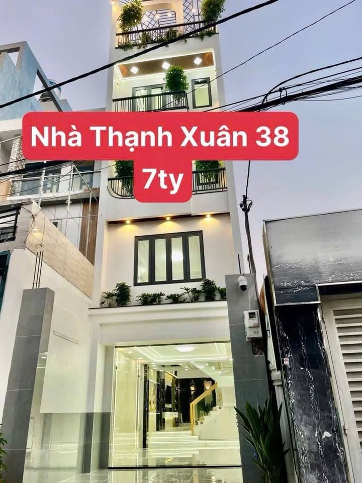 Nhà 3 lầu 72m² Thạnh Xuân, Q12 - Giá 7 tỷ, Đường 6m