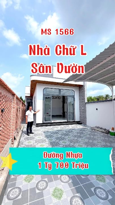 Nhà Đẹp 36m² Xã Long Vĩnh, Tây Ninh - Sân Ô Tô Rộng Rãi