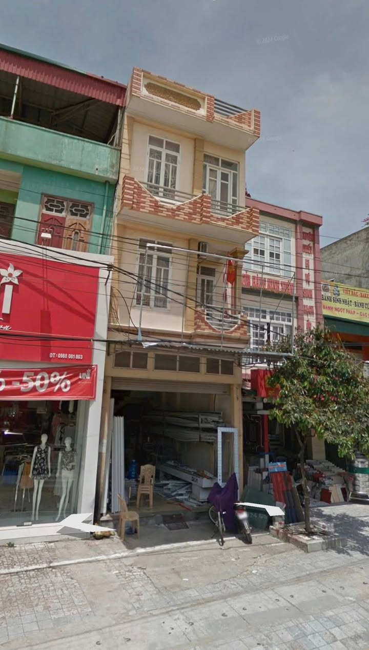 Nhà 3 Tầng Mặt Tiền Lê Lợi, Sầm Sơn - Vừa Ở Vừa Kinh Doanh 70m²