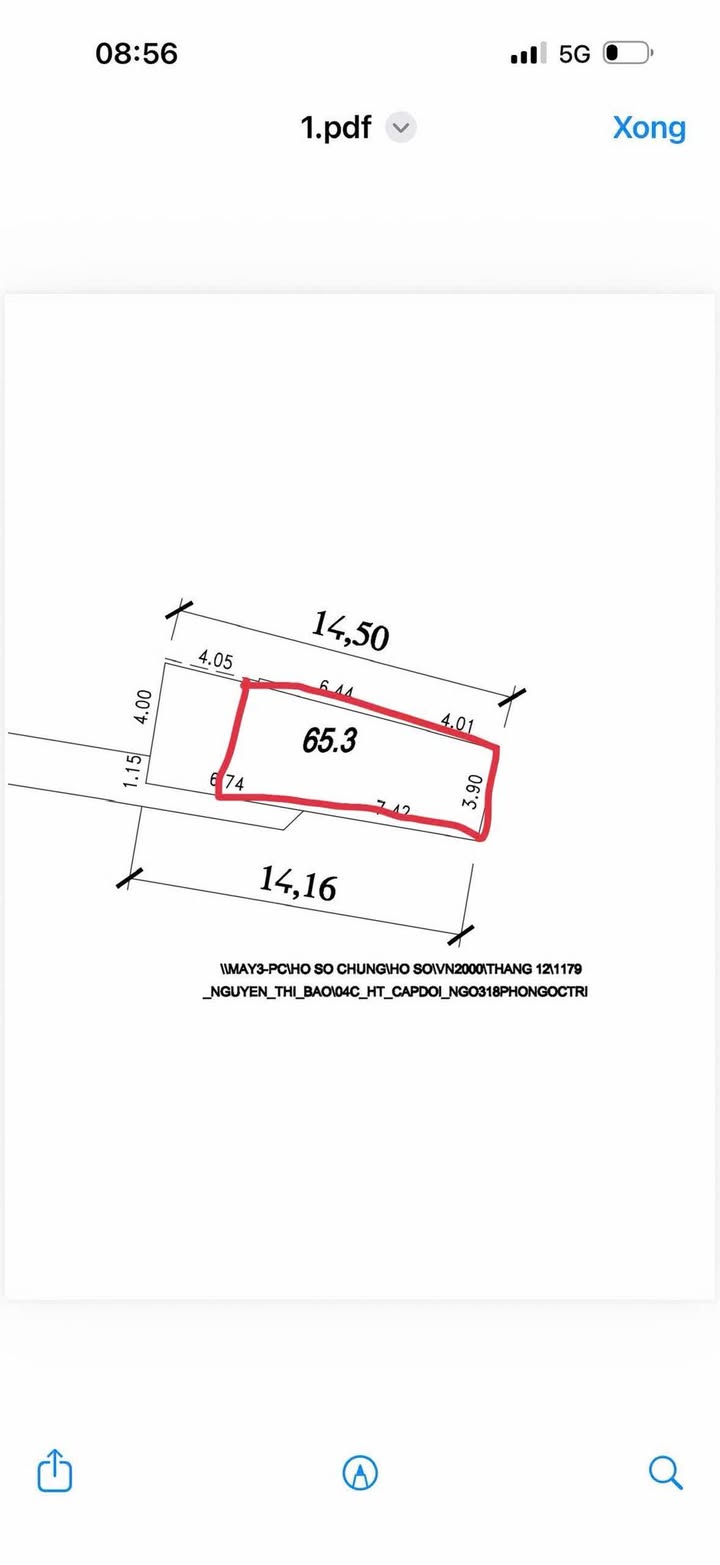 Bán đất Thạch Bàn, Long Biên 65.3m² - Sổ đỏ sẵn sàng giao dịch