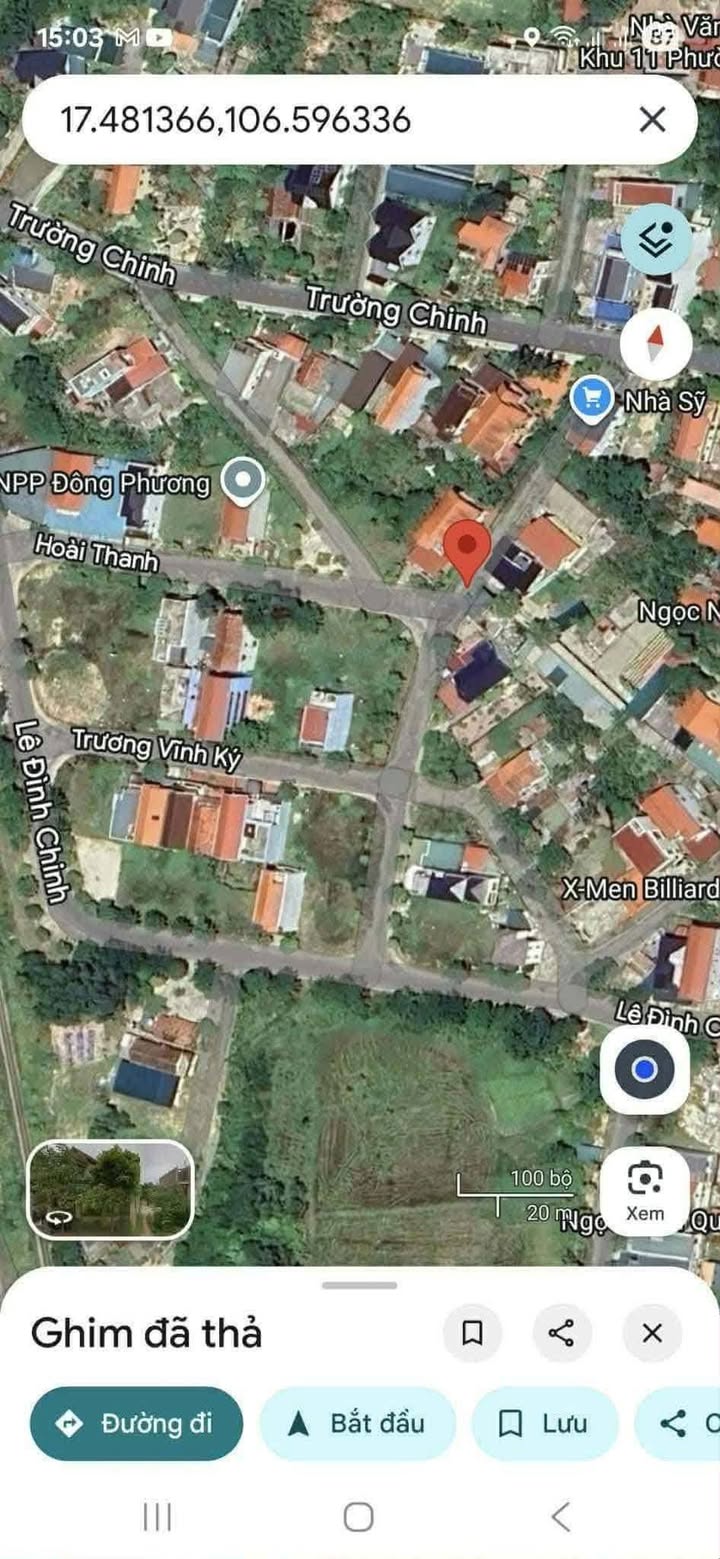 Đất nền Ngõ Trường Chinh, Bắc Lý 102m² - Sổ đỏ chính chủ, tiềm năng tăng giá!