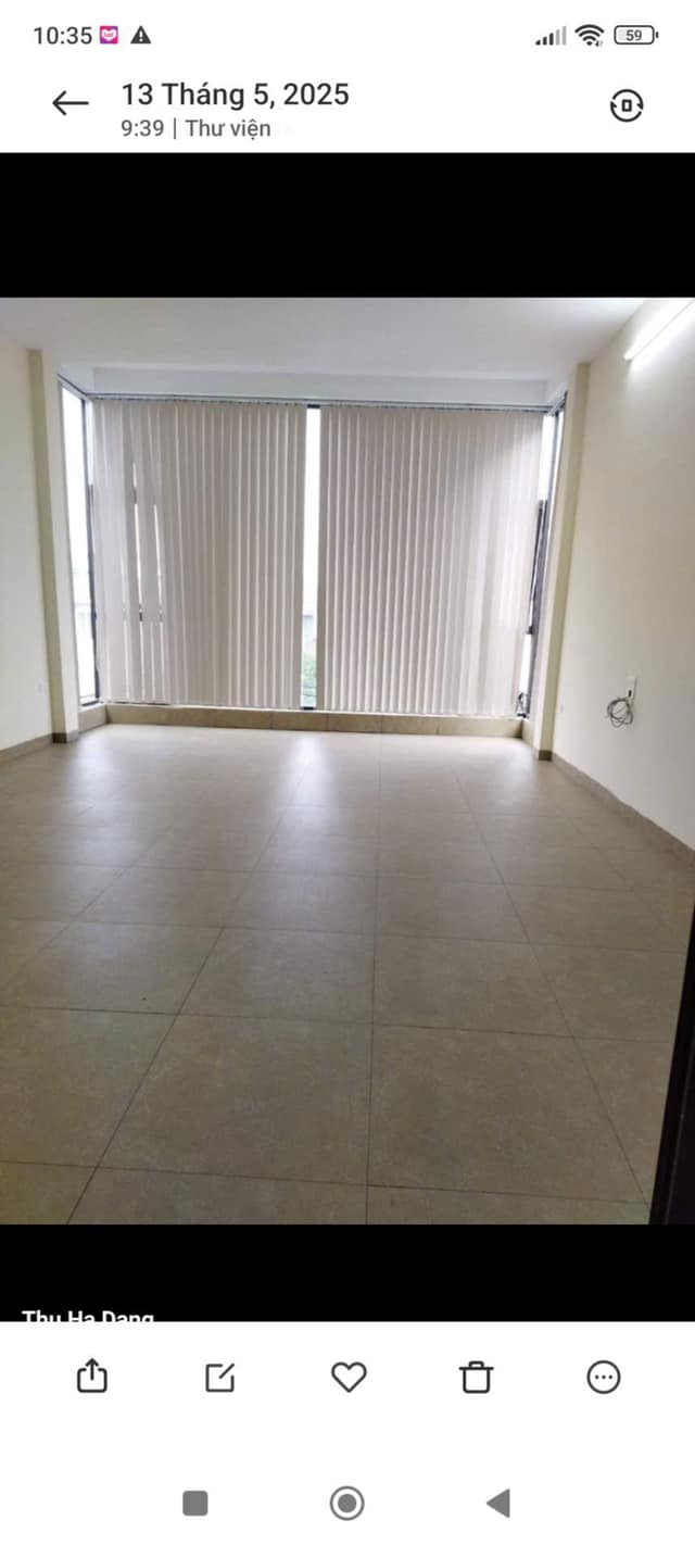 Cho thuê văn phòng 55m² mặt đường Tây Nam Linh Đàm, Hoàng Mai - Giá 6 triệu/tháng