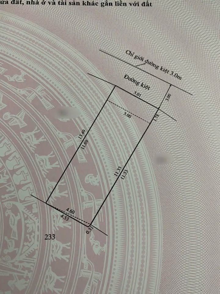 Nhà Gác Lửng Kiệt Ngự Bình, Huế - 64.9m² Sổ Hồng Chính Chủ