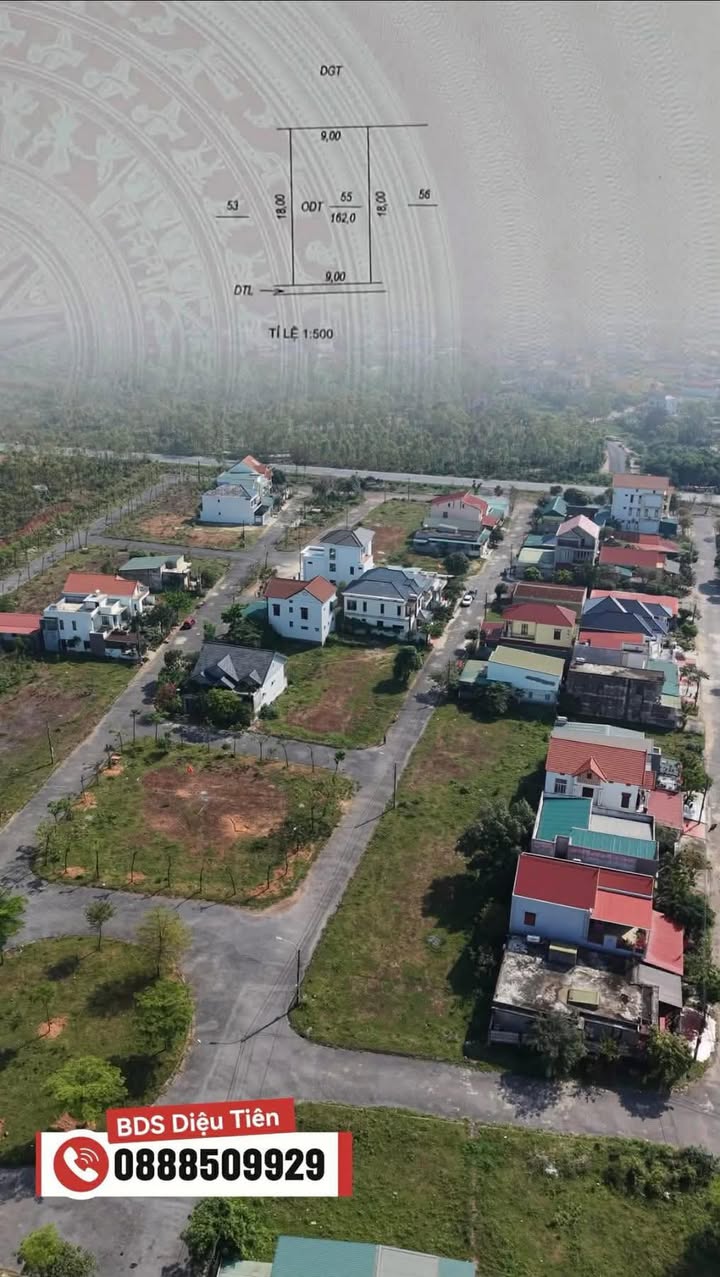 Đất Tái Định Cư Quán Hàu 162m² - Sổ Đỏ Chính Chủ, Giá 1.6 Tỷ