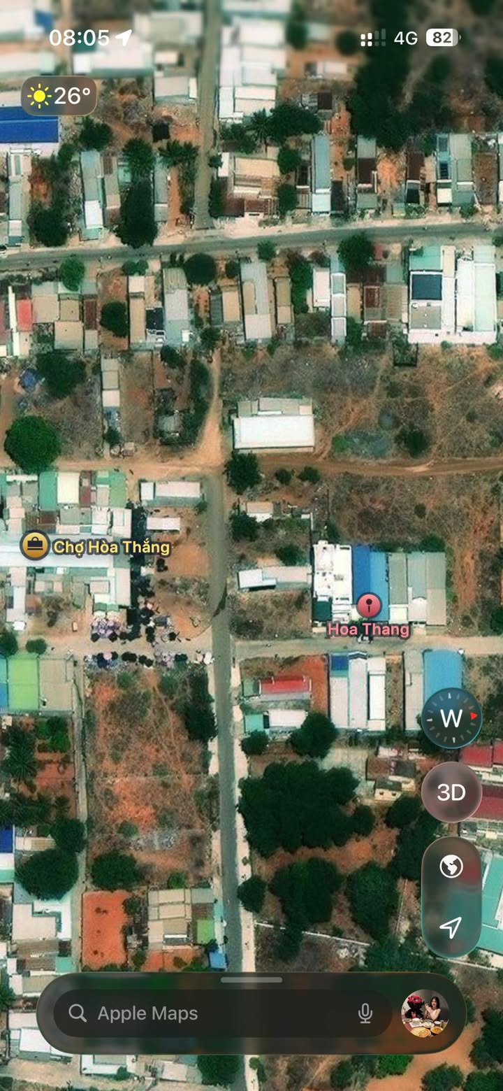 Đất nền Xã Hòa Thắng, Bắc Bình 332m² - Đất thổ cư 100%