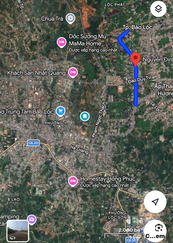 Nhà Phố Mặt Tiền Nguyễn Đình Chiểu Bảo Lộc 116m² - Giá Tốt Hiếm Có!