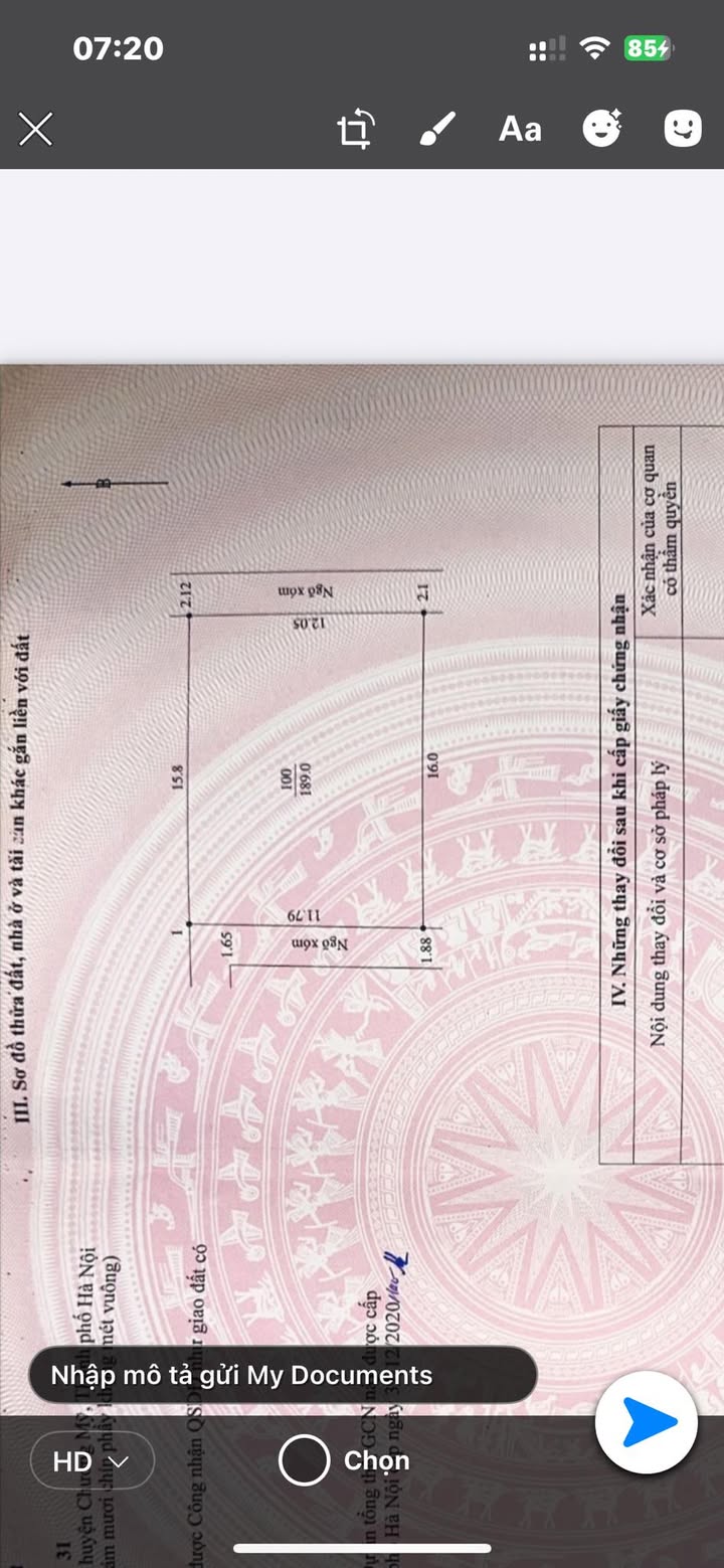 Đất Thổ Cư 189m² Xuân Mai, Chương Mỹ - Sổ Đỏ Sẵn Sàng