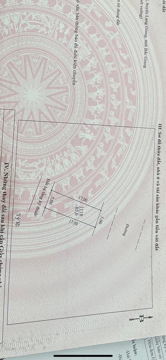 Đất Nền Đông Vôi Lạng Giang 85m² Sổ Đỏ Chính Chủ