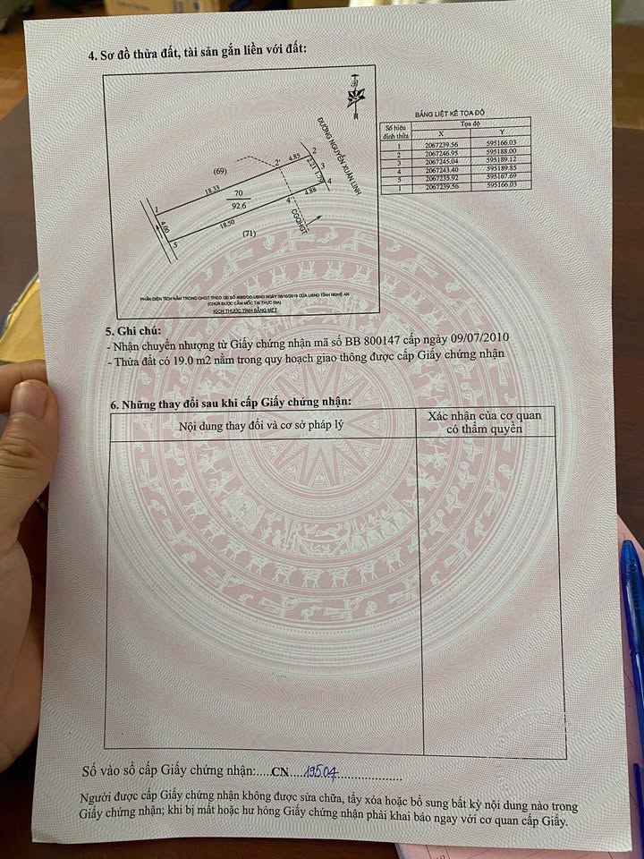 Đất nền Nguyễn Xuân Linh, Đông Vĩnh 92.6m² - Đường to ô tô, giá 4 tỷ!