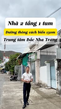 Nhà Nha Trang 100m² 8.4 tỷ - Ô tô vào tận nhà, gần biển 150m!