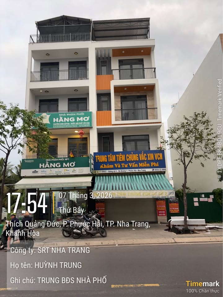 Cho thuê Tòa nhà 4 tầng Văn phòng Mặt tiền Thích Quảng Đức, Nha Trang - 480m²