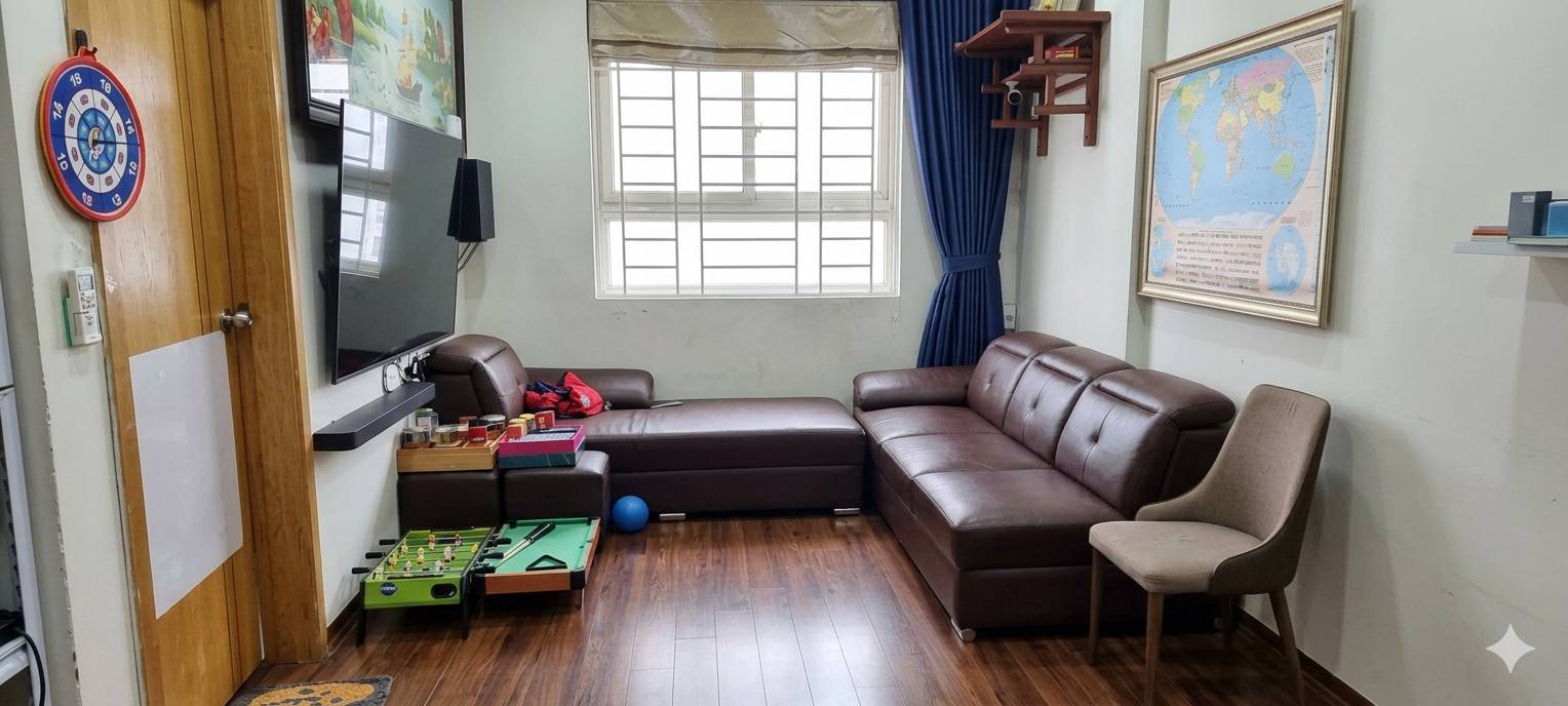 Chung cư Bắc Từ Liêm 58m² Hơn 3 tỷ - Sổ hồng sẵn, hướng mát!