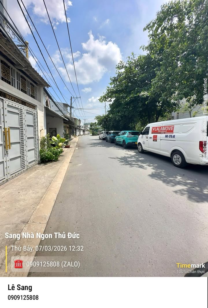 Đất nền Trường Thọ Thủ Đức 185m² - Hẻm ô tô, gần Ga Metro, Sổ hồng riêng