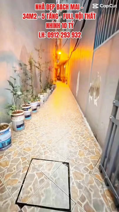 Nhà Phố Bạch Mai 34m² 5 Tầng Full Nội Thất - Về Ở Ngay 10.35 Tỷ