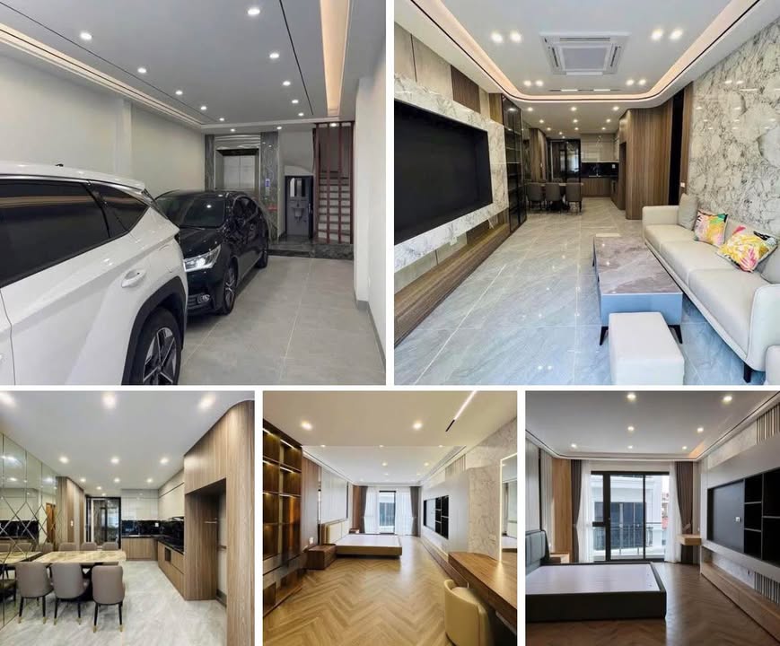 Nhà Phố Bát Khối Long Biên 50m² 6 Tầng Thang Máy - Ô Tô Vào Nhà