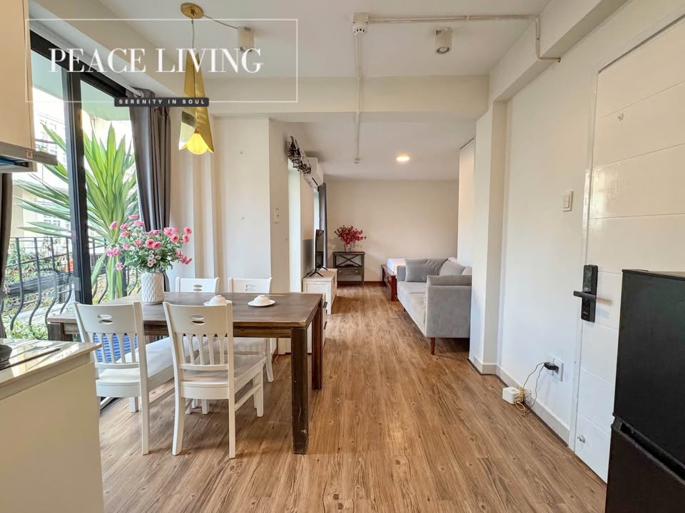 Studio 50m² Thảo Điền, Q2 - Ban công rộng, Full nội thất - Giá 15.5 triệu/tháng