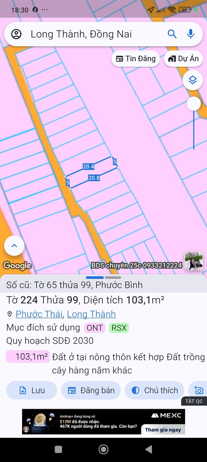 Đất nền Củ Chi 100m² 1.1 tỷ - Sổ hồng riêng, pháp lý rõ ràng