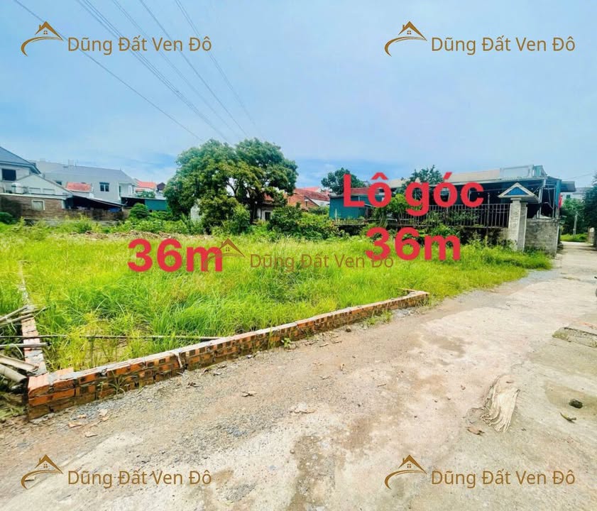 Đất nền Tràng An - Chúc Sơn, Chương Mỹ 36m² - Sổ đỏ sẵn sang