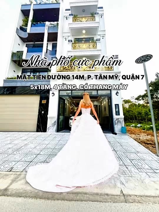 Nhà Thang Máy 90m² Gần Phú Mỹ Hưng, Q7 - Giá 18.6 Tỷ, Sẵn Sàng Vào Ở Ngay!