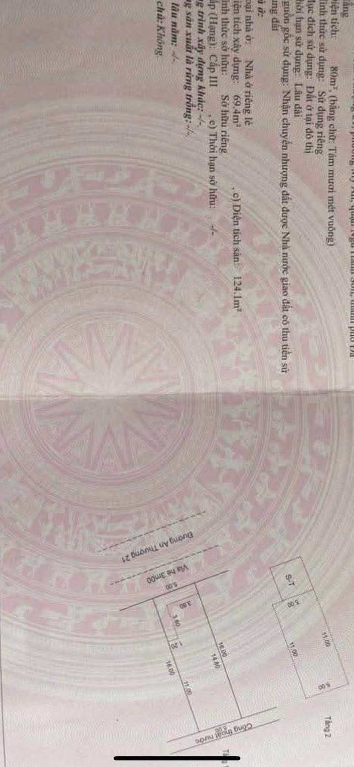 Nhà Mặt Tiền An Thượng 21 Đà Nẵng - 80m², Kinh Doanh Đỉnh Cao, Giá 11 Tỷ TL