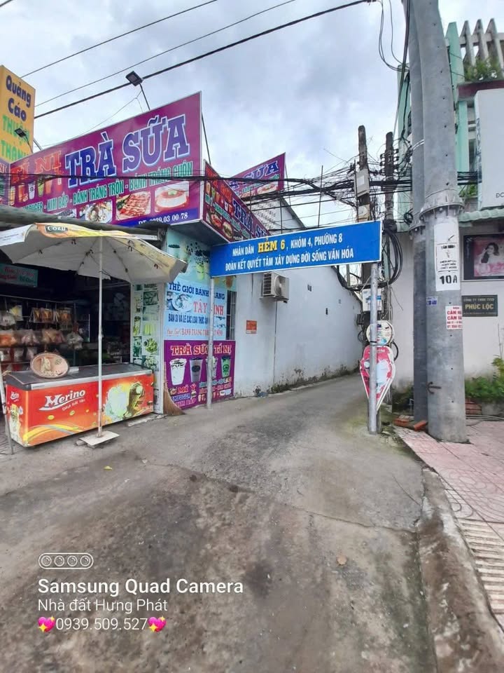 Đất nền 48m² Phường 8 Vĩnh Long - Sổ đỏ chính chủ, tiềm năng tăng giá!