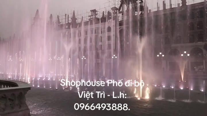 Shophouse Phố đi bộ Việt Trì 135m² - Đầu tư sinh lời vượt trội!
