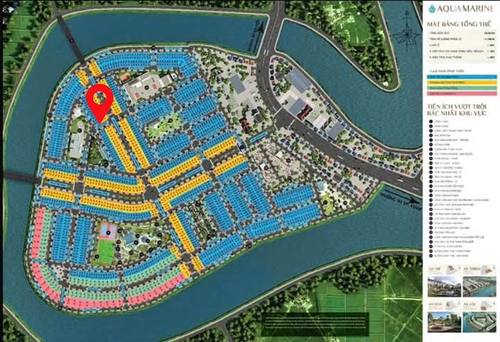 Đất nền Roxliving Aquamarine 102m² - Sổ hồng sẵn, gần trường chuẩn quốc tế