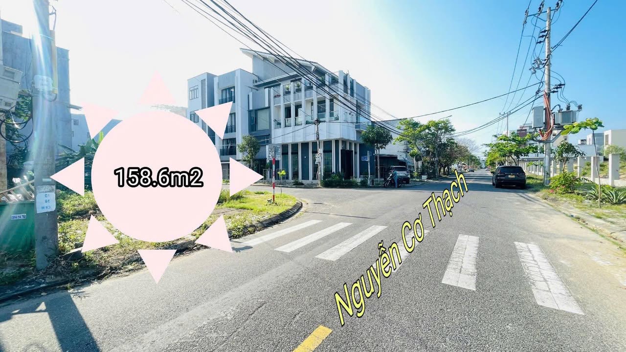 Đất Vàng Đà Nẵng: 159m² Mặt Tiền Nguyễn Cơ Thạch & Sơn Thủy Đông 3 - Sổ Đỏ Sẵn Sàng