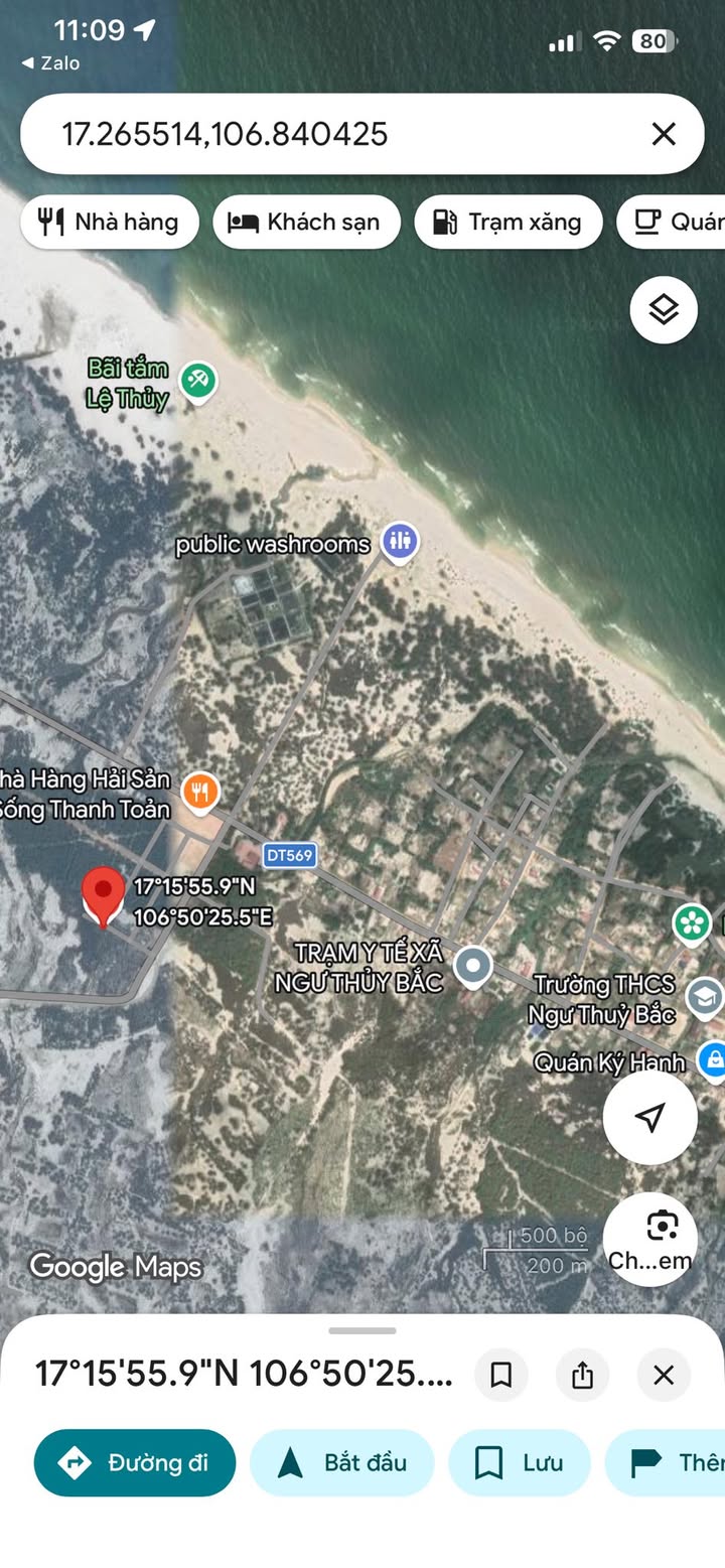 Đất Mặt Tiền Lộc Thủy, Lệ Thủy, Quảng Bình - 483m² Kinh Doanh Đắc Lợi