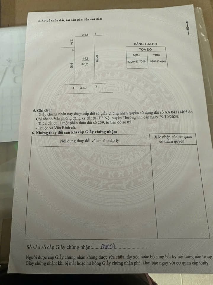 Đất nền Thôn Trung Lập, Phú Xuyên 95m² - Tiềm năng tăng giá vượt trội!