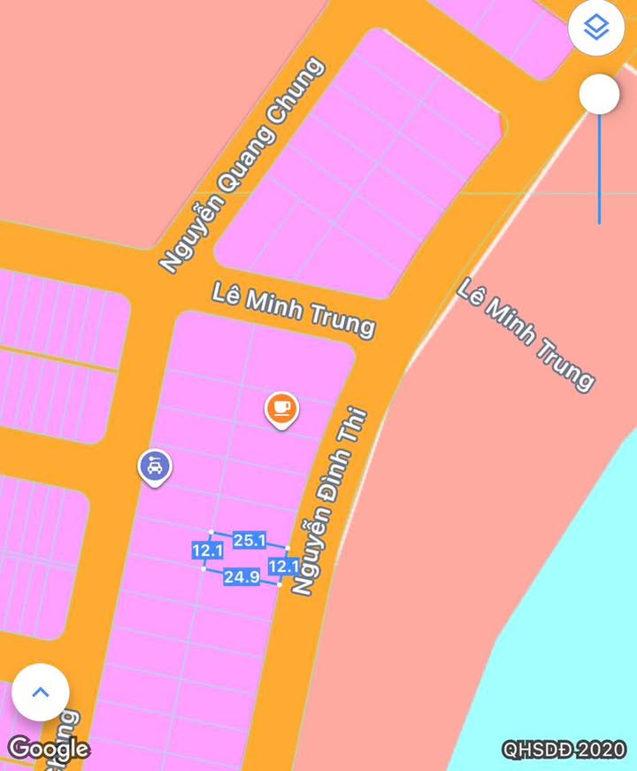 Cho thuê đất trống 250m² đường Trung Lương 17, Đà Nẵng - Giá tốt 15 triệu/năm