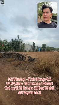 Đất nền Đồng Phú, Bình Phước 147m² - Sổ đỏ, giá chỉ 500 triệu/lô