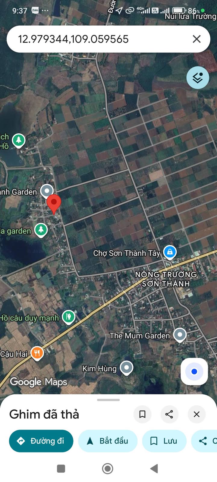 Bán Đất Thổ Cư 100m² Xã Sơn Thành Tây, H. Tây Hoà - Giá Đầu Tư 4xx Triệu