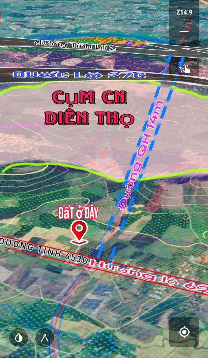 Đất Nền Liên Kề Diên Tân 117m² - 550 Triệu/Lô Hướng Đông Nam