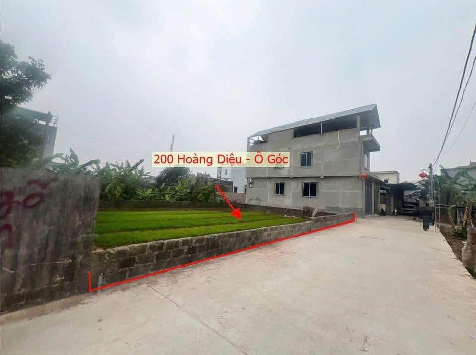 Bán Đất Góc 200m² Hoàng Diệu, Chương Mỹ - Kinh Doanh Thoải Mái, Ô Tô Tới Nơi