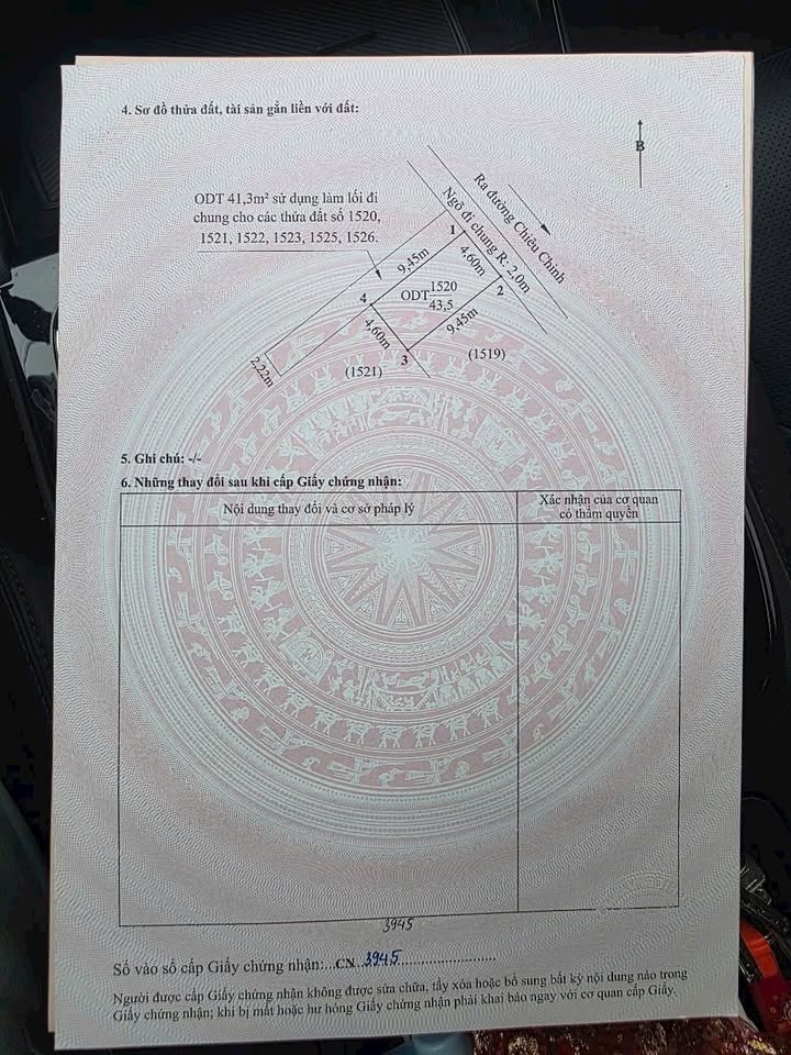 Đất nền Kiến An, Hải Phòng 43.5m² - Sổ đỏ chính chủ